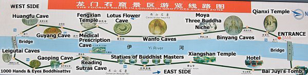 longmen-grottoes-tourist-map