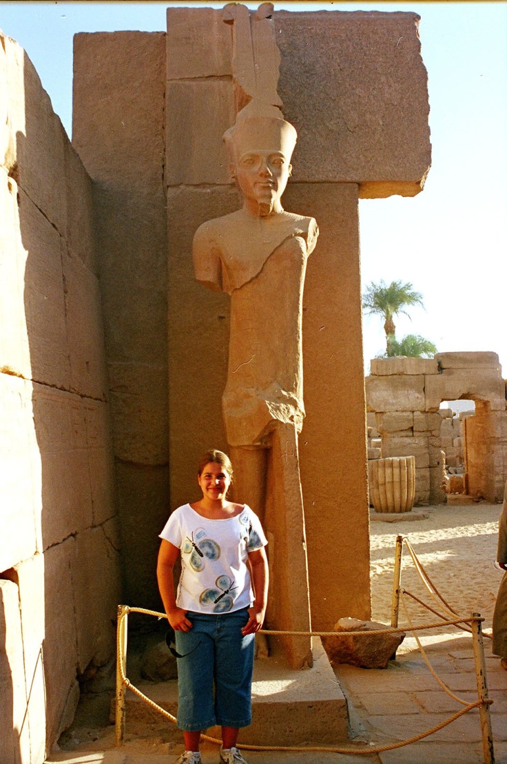 01-Egipto-Karnak-12-Estatua-Tutankamon
